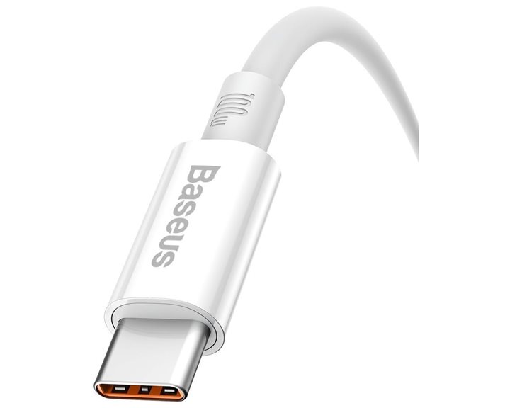 Baseus Superior Series Cable USB to USB-C 100W 1m White (CAYS001302) (BASCAYS001302)