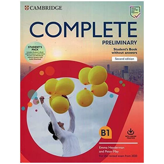 Complete Preliminary Student's Book Pack (SB wo Answers w Online Practice and WB wo Answers w Audio Download) 2nd Edition (REVISED EXAM FROM 2020)