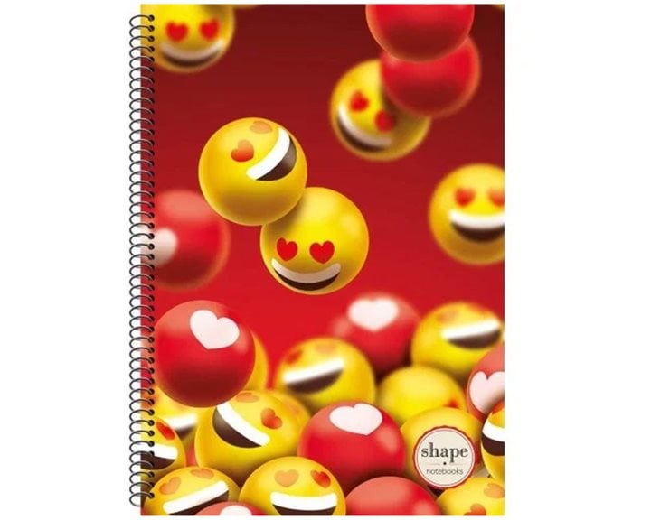 Τετράδιο Σπιράλ 17x25 Shape Like 3Θεμ.90φ.