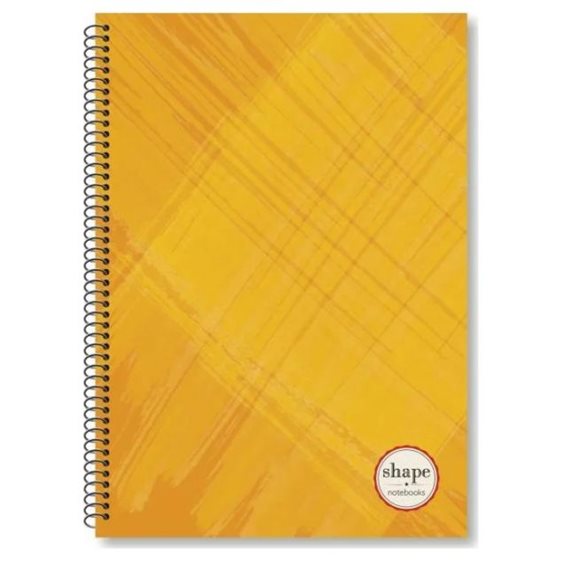 Τετράδιο Σπιράλ Α4  Shape Brush 4Θεμ.120φ.