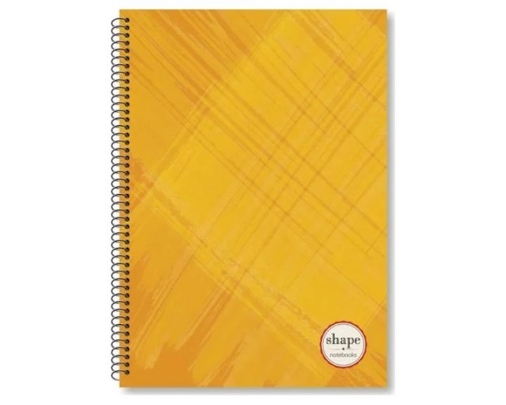 Τετράδιο Σπιράλ Α4  Shape Brush 4Θεμ.120φ.