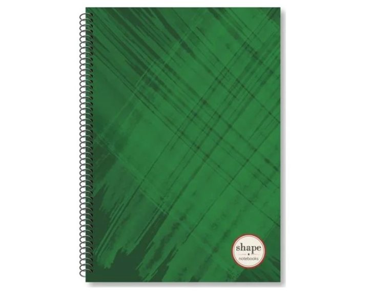 Τετράδιο Σπιράλ Α4  Shape Brush 4Θεμ.120φ.