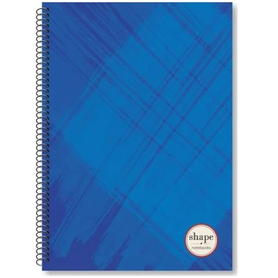 Τετράδιο Σπιράλ Α4  Shape Brush 4Θεμ.120φ.
