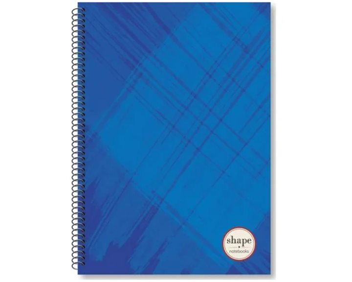 Τετράδιο Σπιράλ Α4  Shape Brush 4Θεμ.120φ.