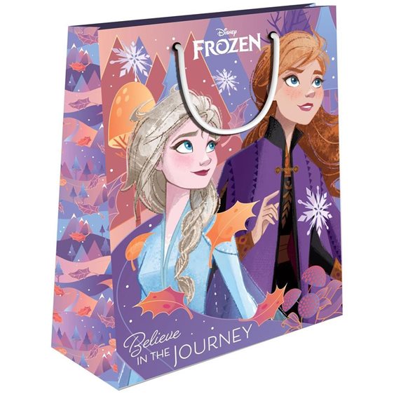 Τσάντα Δώρου Χάρτινη με Foil 26x12x32 Frozen 2
