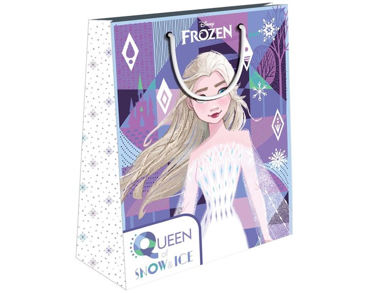 Τσάντα Δώρου Χάρτινη με Foil 26x12x32 Frozen 2