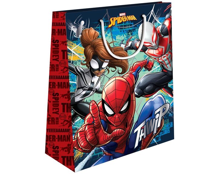 Τσάντα Δώρου Χάρτινη με Foil 18χ11χ23 Spiderman 508292