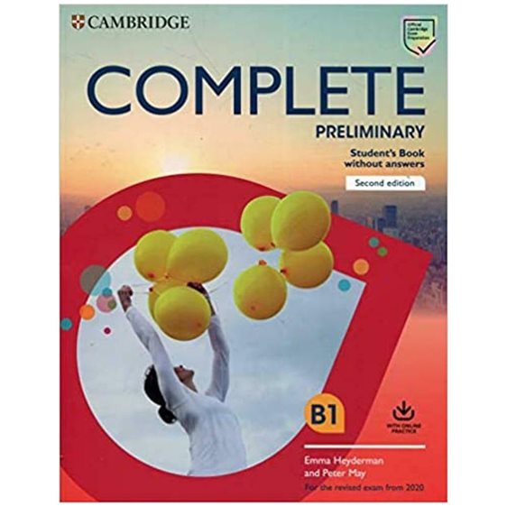 CAMBRIDGE COMPLETE PRELIMINARY STUDENTS BOOK WITHOUT ANSWERS 2ND EDT FOR THE REVISED EXAM FROM 2020