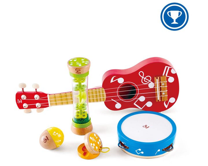 Hape Early Melodies Ξύλινο Mini Band Set (E0339C)