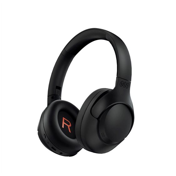 QCY H3 High-Res Headset Black W. Mic, Active Noise Canceling With 4 Mode ANC 60h Multipoint
