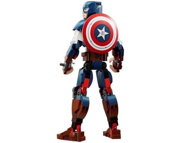 Lego Marvel Super Heroes Φιγούρα Κατασκευής Κάπτεν Αμέρικα 76258