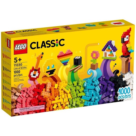 Lego Classic Πολλά Τουβλάκια 1000τμχ. 11030
