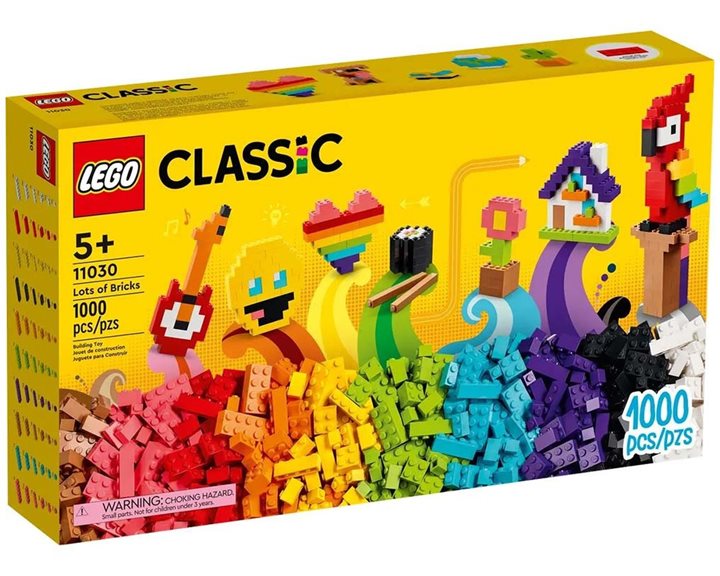 Lego Classic Πολλά Τουβλάκια 1000τμχ. 11030
