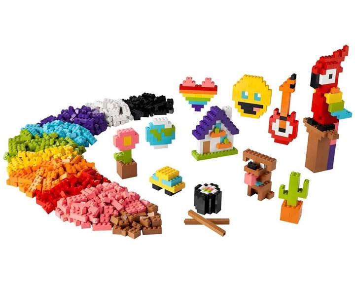 Lego Classic Πολλά Τουβλάκια 1000τμχ. 11030
