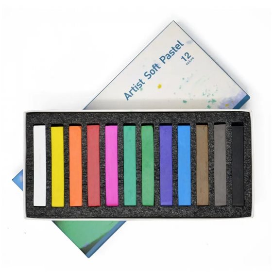12 Artist Soft Pastels Sinoart
