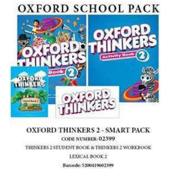 OXFORD THINKERS 2 SMART PACK (SB + WB + LEXICAL 2) - 02399