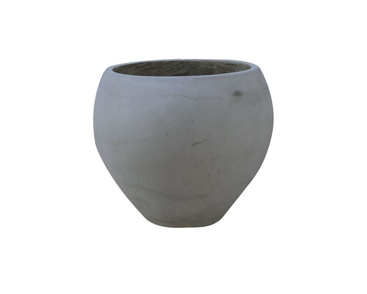 Flower Pot-5 Cement Grey Φ43x32cm Ε6304,B