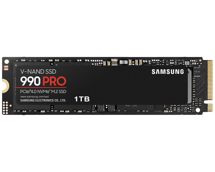 SAMSUNG SSD M.2 NVMe PCI-E GEN4 2TB MZ-V9P2T0BW SERIES 990 PRO, M.2 2280, NVMe PCI-E GEN4x4, READ 7450MB/s, WRITE 6900MB/s, 5YW.