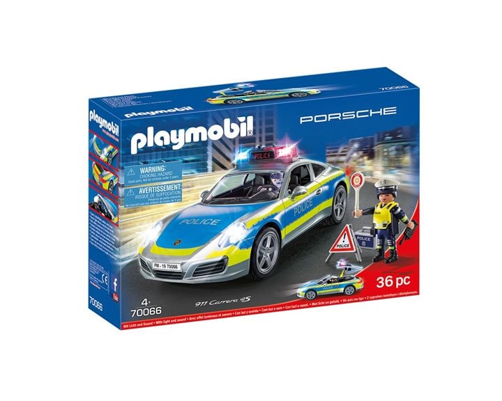 Playmobil Porsche 911 Carrera 4S Αστυνομικό Όχημα 70066