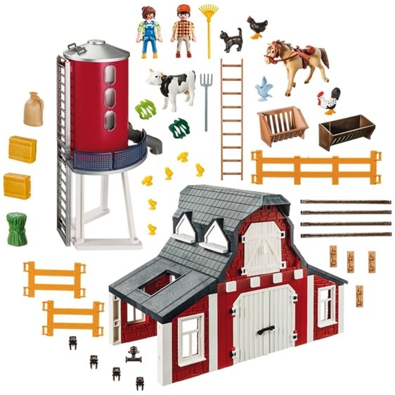 Playmobil Αγρόκτημα Με Σιλό