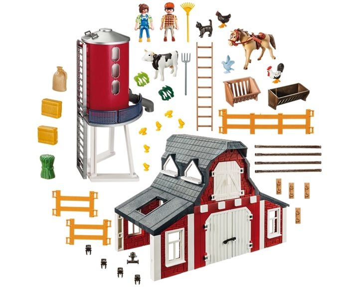 Playmobil Αγρόκτημα Με Σιλό