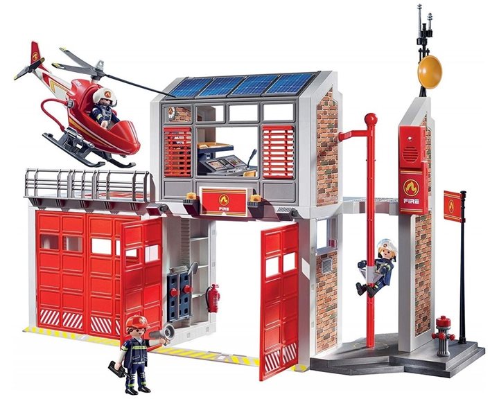 Playmobil Μεγάλος Πυροσβεστικός Σταθμός