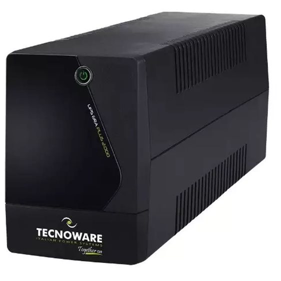 TECNOWARE UPS ERA PLUS 2100 IEC TOGETHER ON, 2100VA/1470W, LINE INTERACTIVE W/ STABILIZER, SIMULATED SINEWAVE, 2YW ELECTRONIC PARTS & 1YW BATTERIES.
