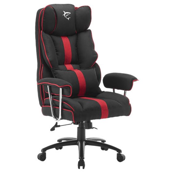 WHITE SHARK EXTRA SOFT GAMING CHAIR BLACK-RED LE MANS