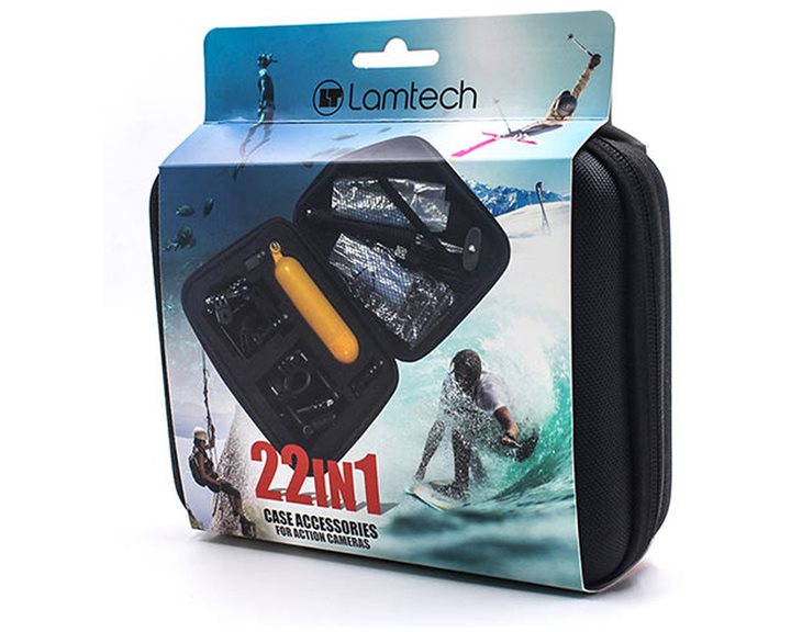 LAMTECH 22 IN 1 CASE ACCESSORIES FOR ACTION CAMERAS