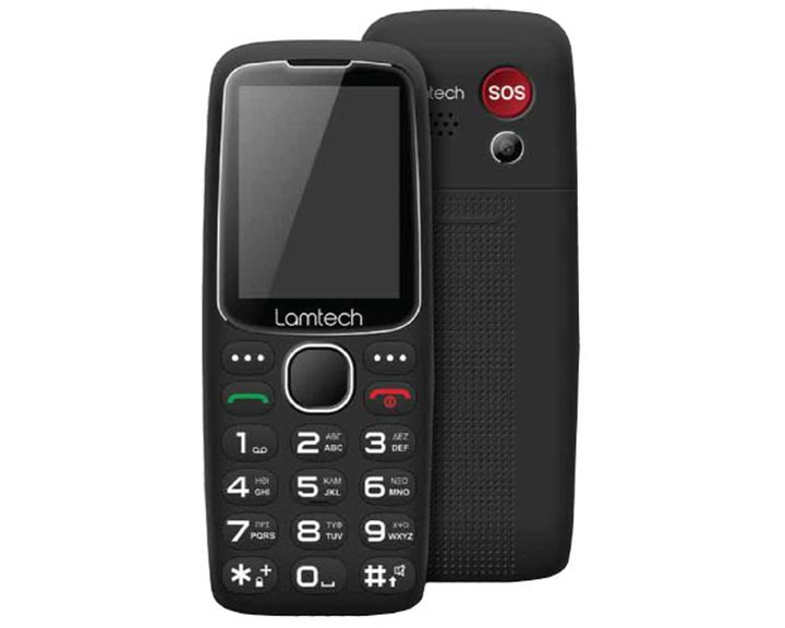 LAMTECH MOBILE PHONE 2.4' GR DUAL SIM TINY L II BLACK