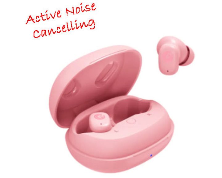 SONIC GEAR BLUETOOTH EARPPUMP TWS 16 ANC PINK