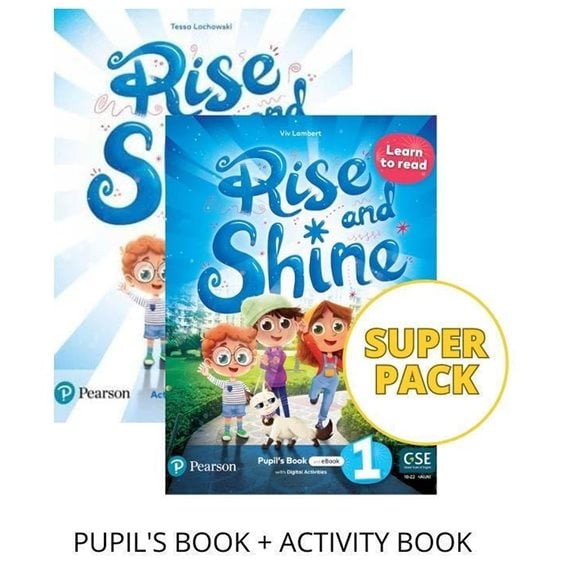 Rise And Shine 1 : Learn To Read Super Pack (pupil's Book + Activity Book + E-books)