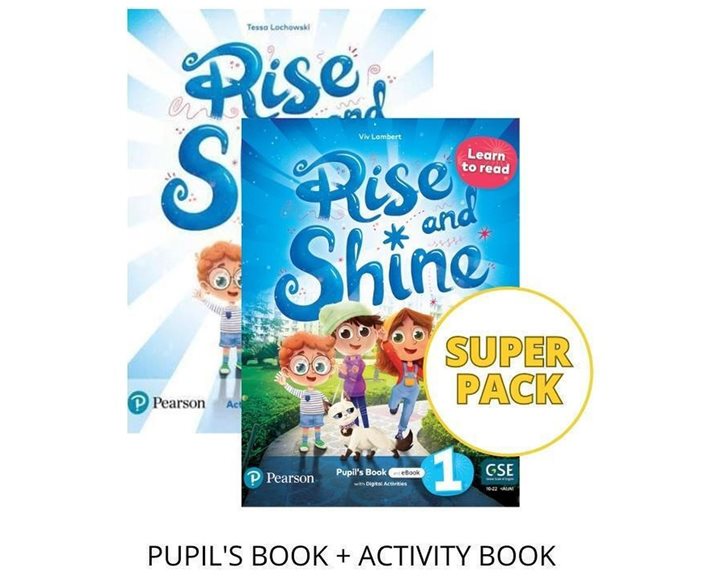 Rise And Shine 1 : Learn To Read Super Pack (pupil's Book + Activity Book + E-books)