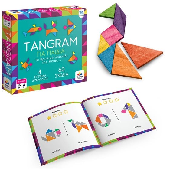 Επιτραπέζιο Παιχνίδι Tangram Για Παιδιά 100838
