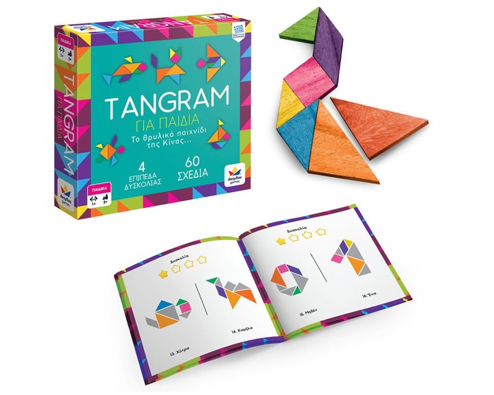 Επιτραπέζιο Παιχνίδι Tangram Για Παιδιά 100838