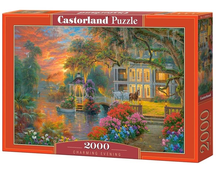 Παζλ Castorland 2000τεμ. Charming Evening 92x68 C-200887-2