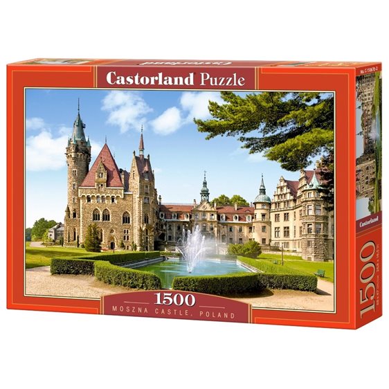 Παζλ Castorland 1500τμχ. Moszna Castle, Poland C-150670-2