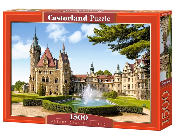 Παζλ Castorland 1500τμχ. Moszna Castle, Poland C-150670-2