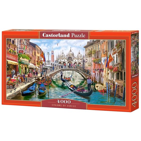 Παζλ Castorland 4000τεμ. Charms Of Venice C-400287-2