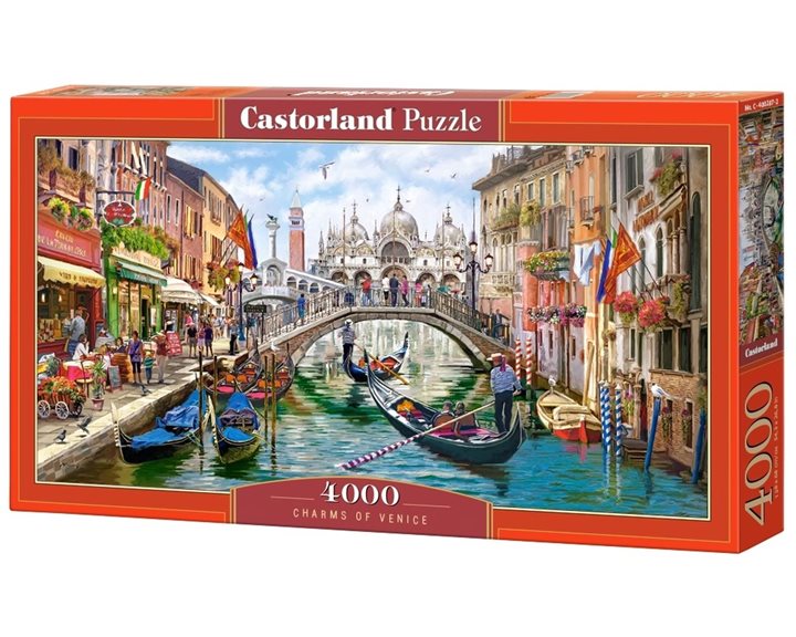 Παζλ Castorland 4000τεμ. Charms Of Venice C-400287-2