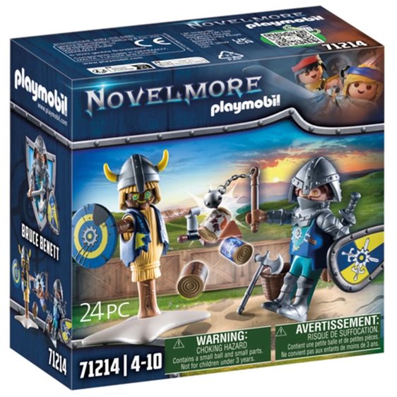 Playmobil Novelmore - Ιππότης Και Σκιάχτρο Εκπαίδευσης