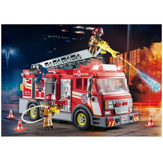 Playmobil City Action Όχημα Πυροσβεστικής