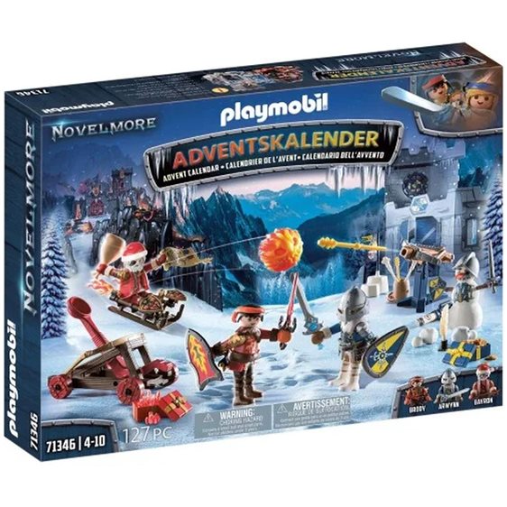 Playmobil Xmas Playmobil Χριστουγεννιάτικο Ημερολόγιο Novelmore - Μάχη Στο Παγωμένο Βασίλειο