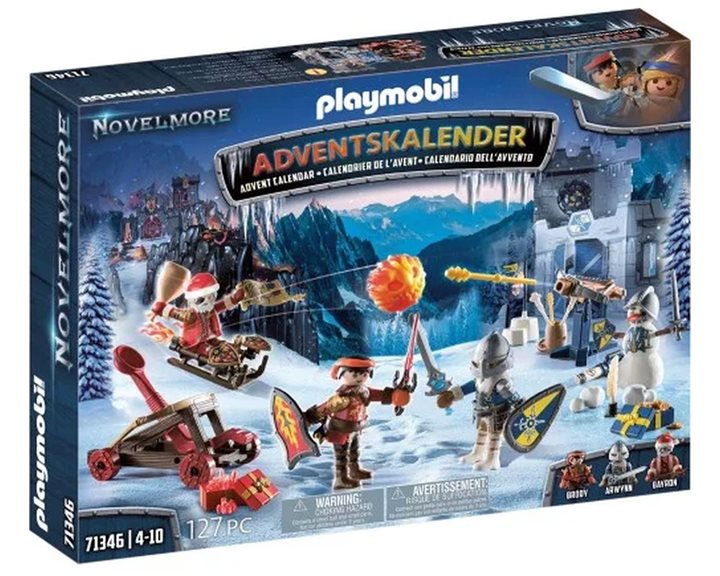 Playmobil Xmas Playmobil Χριστουγεννιάτικο Ημερολόγιο Novelmore - Μάχη Στο Παγωμένο Βασίλειο