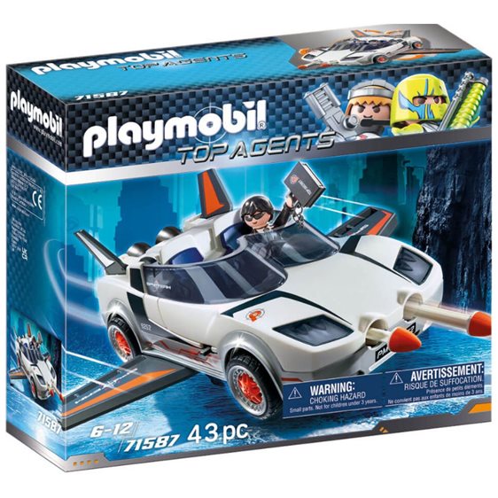 Playmobil Κατασκοπευτικό Όχημα Του Πράκτορα Π