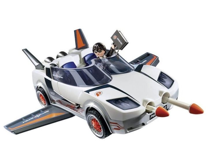Playmobil Κατασκοπευτικό Όχημα Του Πράκτορα Π