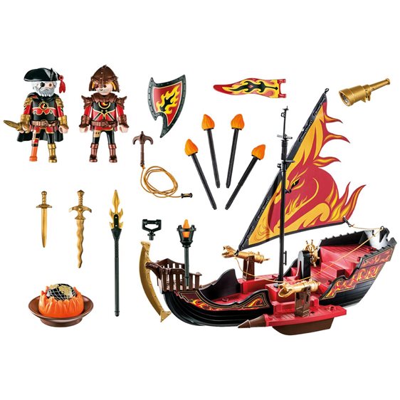 Playmobil Πλοίο Της Φωτιάς Του Burnham