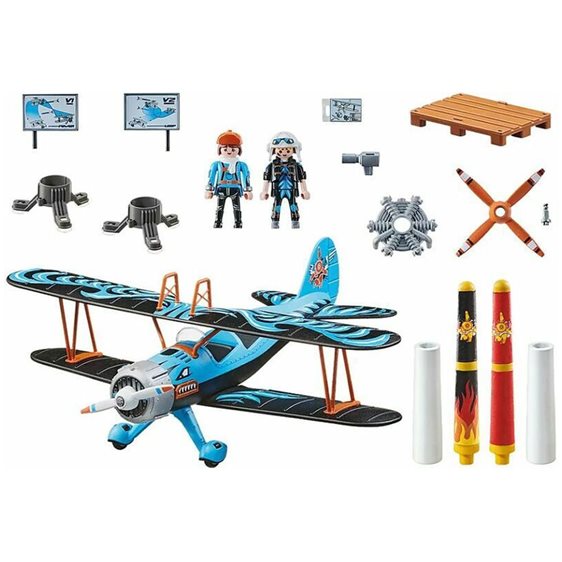 Playmobil Air Stunt Show Διπλάνο Φοίνικας