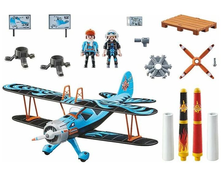 Playmobil Air Stunt Show Διπλάνο Φοίνικας