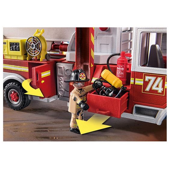 Playmobil City Action Us Tower Ladder: Πυροσβεστικό Όχημα
